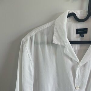 Club Monaco White Button Down